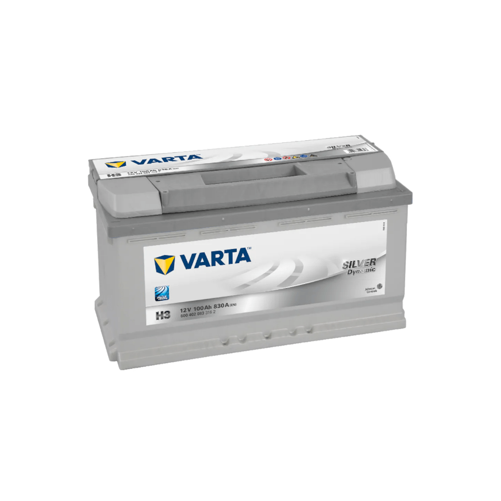 Varta Silver Dynamic H3 12 V 100 Ah 830 CCA Akü